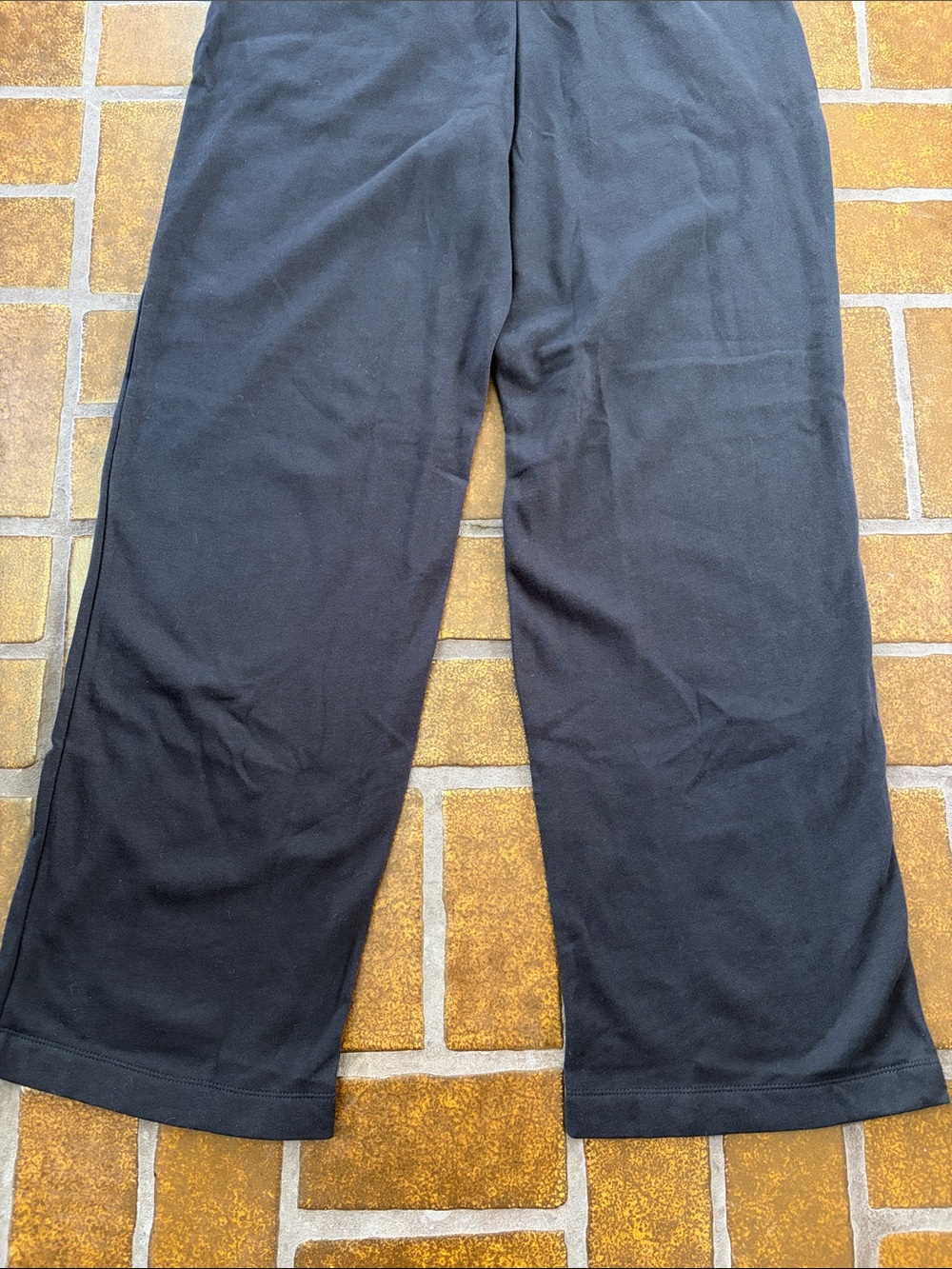 NWT Old Navy Black So Comfy High Waisted Wide Leg Sweatpants - Picture 11 of 13